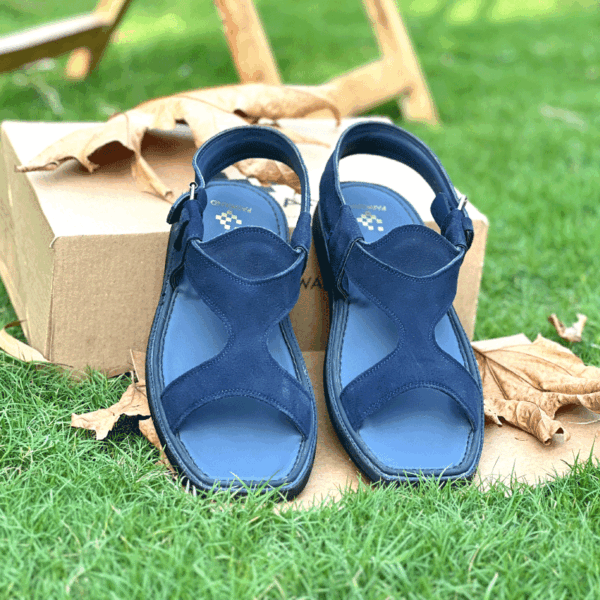 Blue Panjadar Chappal