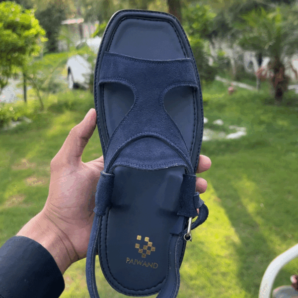 Blue Panjadar Chappal - Image 4