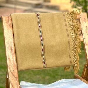 Camel ( Double Gear Woolen Shawl)