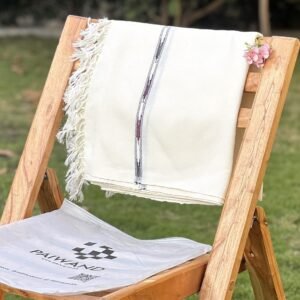 Sadaf ( White Shawl)